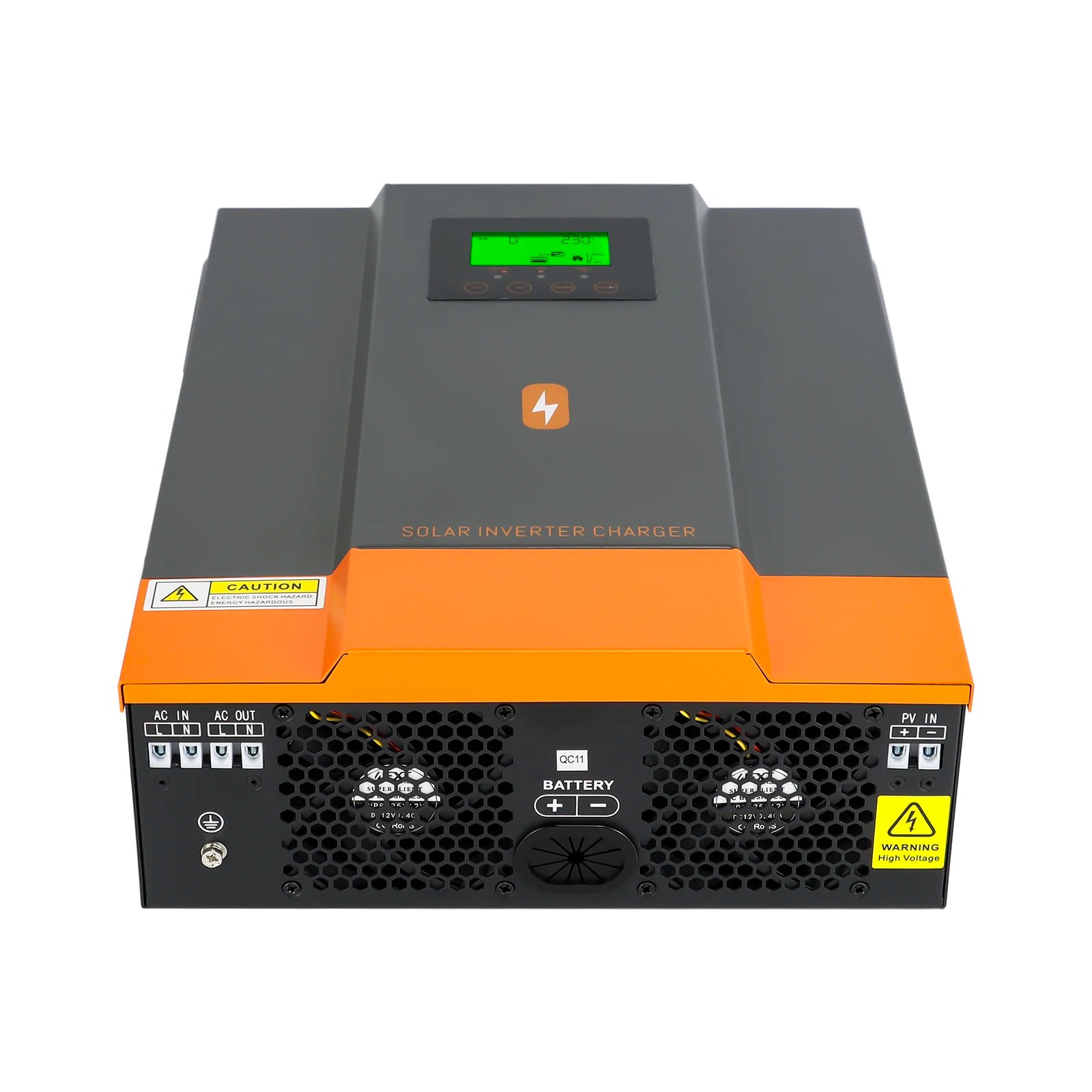 Hybrid Solar Inverter 12V 24V 3KW 2KW 1.5KW MPPT 80A 220v 230V Converter for Battery Lithium Lead-Acid Pure Sine Wave