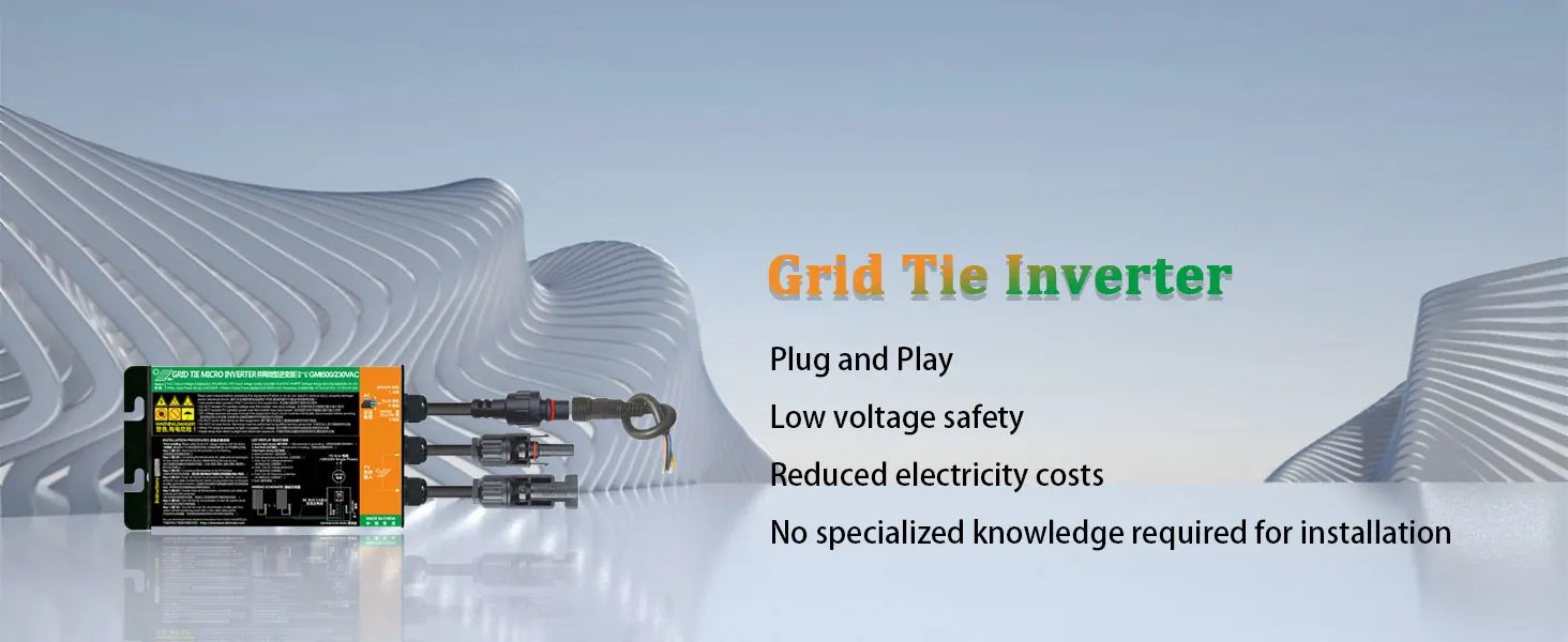 700W 600W 500W 350W 300W Solar Grid Tie Micro Inverter MPPT  Input DC26V-46V PV Output AC110V-240V Home Solar On Grid System