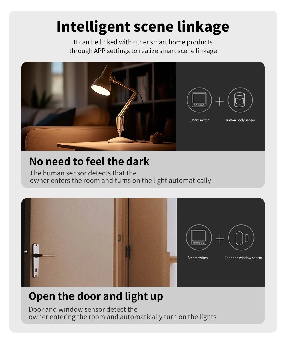 Tuya Mini Wifi Smart Switch Module Support 2 Way Control Smart Home DIY Switches Smart Life APP Alexa Google Home Voice Control