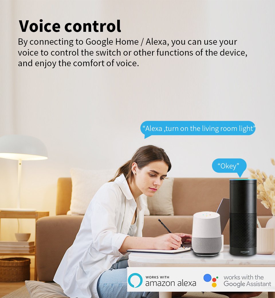 Smart Home Automation Switch Breaker Work With Smart Gateway Smartlife App Control support Google Home Alexa Smart Home Automation Switch Breaker Work With Smart Gateway Smartlife App Control support Google Home Alexa