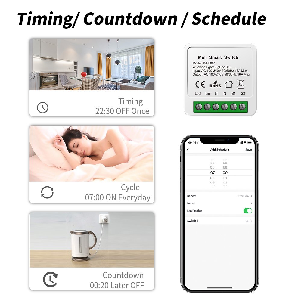 Smart Home Automation Switch Breaker Work With Smart Gateway Smartlife App Control support Google Home Alexa Smart Home Automation Switch Breaker Work With Smart Gateway Smartlife App Control support Google Home Alexa