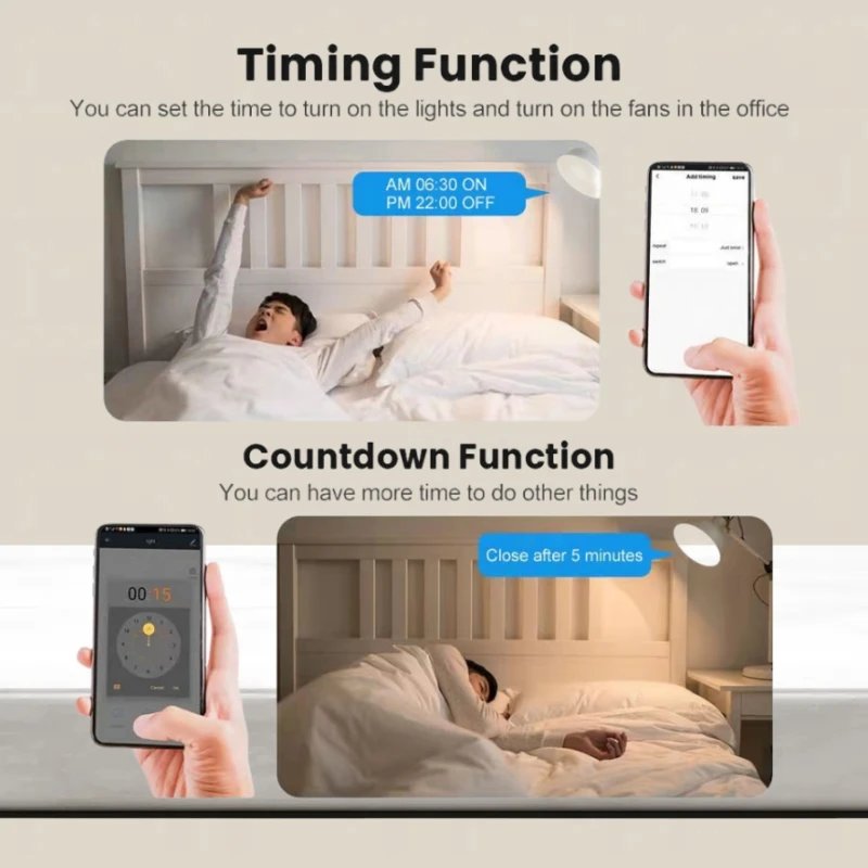 16A MINI Wifi Switch DIY 1-way Remote Control Timer Relay Automation For Smart Life Work With Alexa Google Home Alice