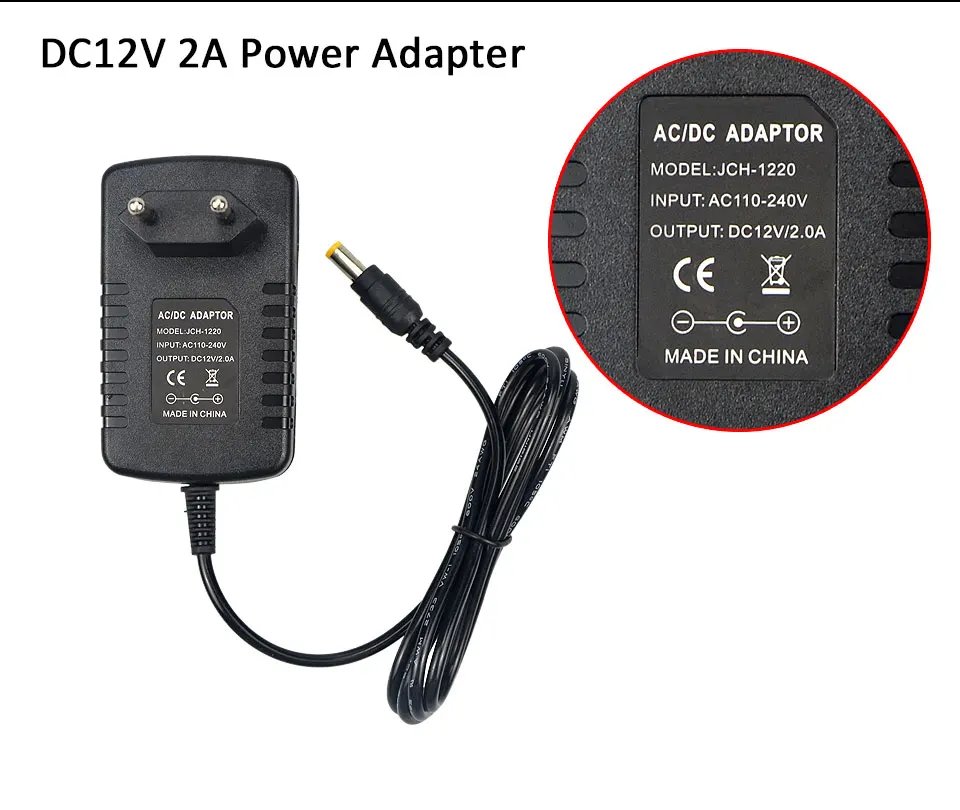 AC 100V-240V to DC 12V Lighting Transformer 1A 2A 3A Electronic Power Supply Adapter Converter LED Driver For LED Strips Light