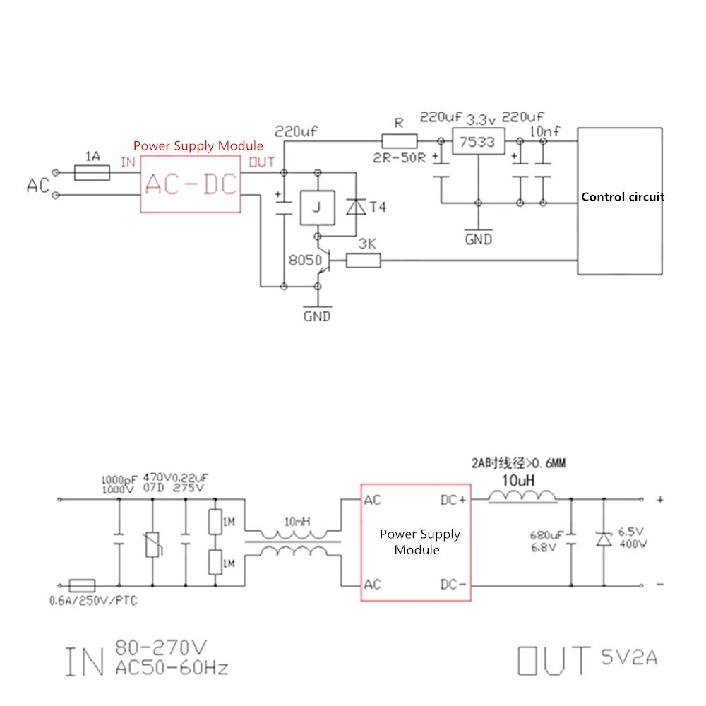 AC-DC 5V 700mA 12V 450mA 9V 500mA 3.5W Precision Buck Converter AC 220V to 5V DC step down Transformer power supply module AC-DC 5V 700mA 12V 450mA 9V 500mA 3.5W Precision Buck Converter AC 220V to 5V DC step down Transformer power supply module