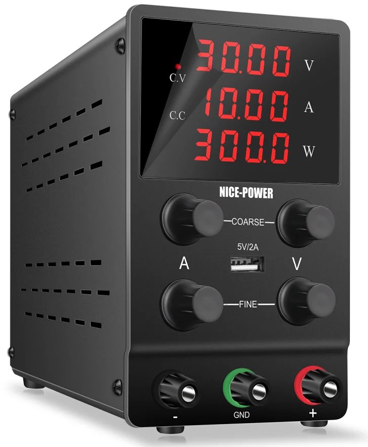 30V 10A 60V 5A DC Lab Regulated Power Supply Adjustable Laboratory Voltage Regulator Stabilizer Switching Bench Source 220V/110V