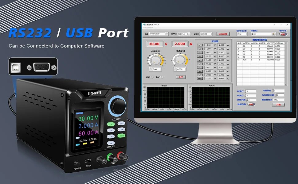 30V 10A 60V 5A DC Lab Regulated Power Supply Adjustable Laboratory Voltage Regulator Stabilizer Switching Bench Source 220V/110V 30V 10A 60V 5A DC Lab Regulated Power Supply Adjustable Laboratory Voltage Regulator Stabilizer Switching Bench Source 220V/110V
