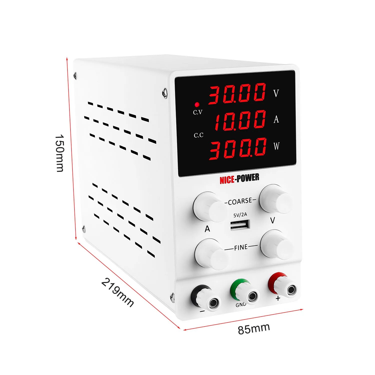 30V 10A 60V 5A DC Lab Regulated Power Supply Adjustable Laboratory Voltage Regulator Stabilizer Switching Bench Source 220V/110V