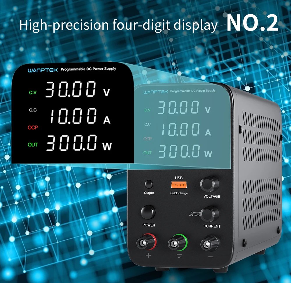 Programmable DC Power Supply WPS3010H Laboratory Maintenance Workbench  30V 10A Voltage Current Regulator AC 220V 110V