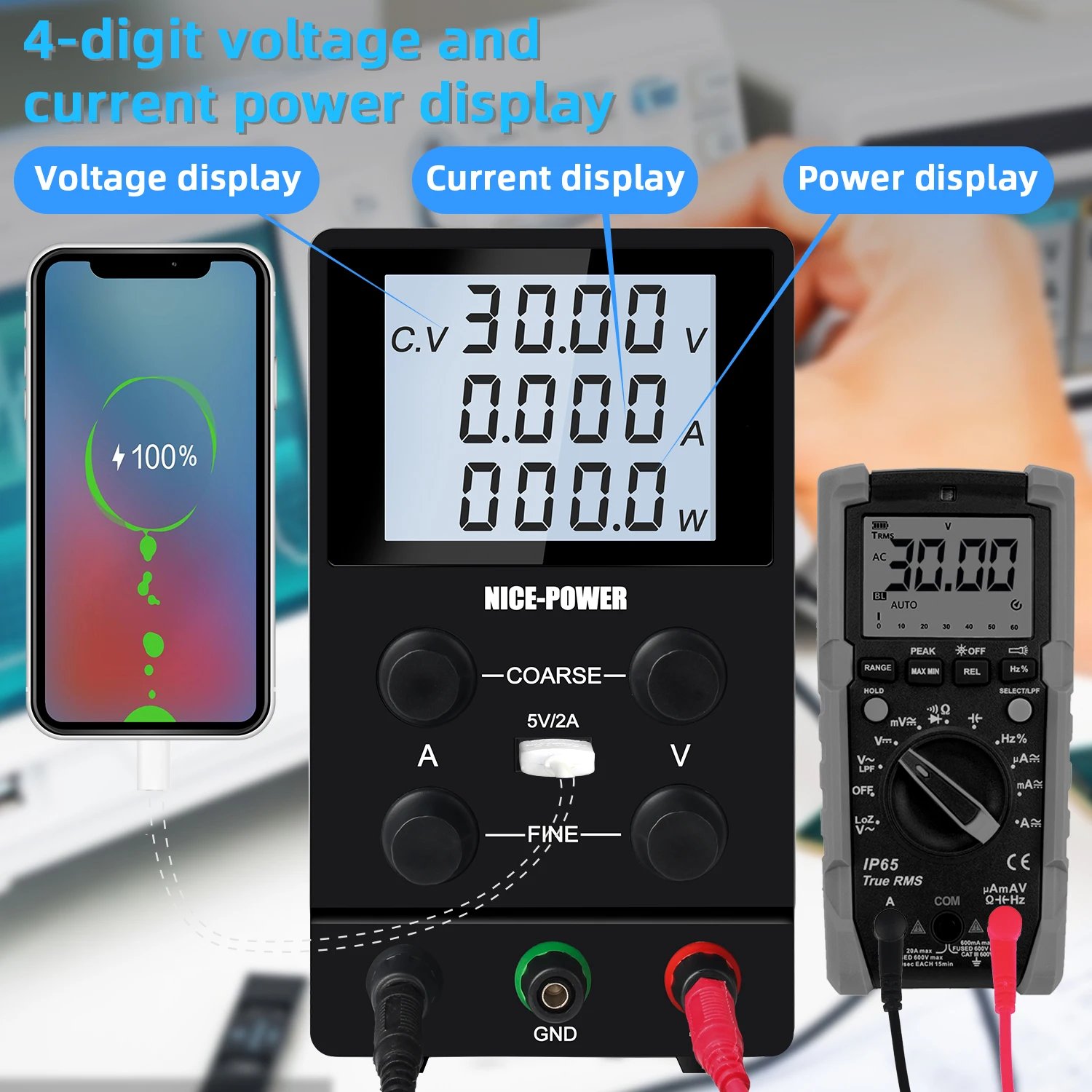 USB DC Regulated Lab Power Supply Adjustable 30V 10A Laboratory 60V 5A Voltage Regulator Stabilizer Bench Source DIY USB DC Regulated Lab Power Supply Adjustable 30V 10A Laboratory 60V 5A Voltage Regulator Stabilizer Bench Source DIY