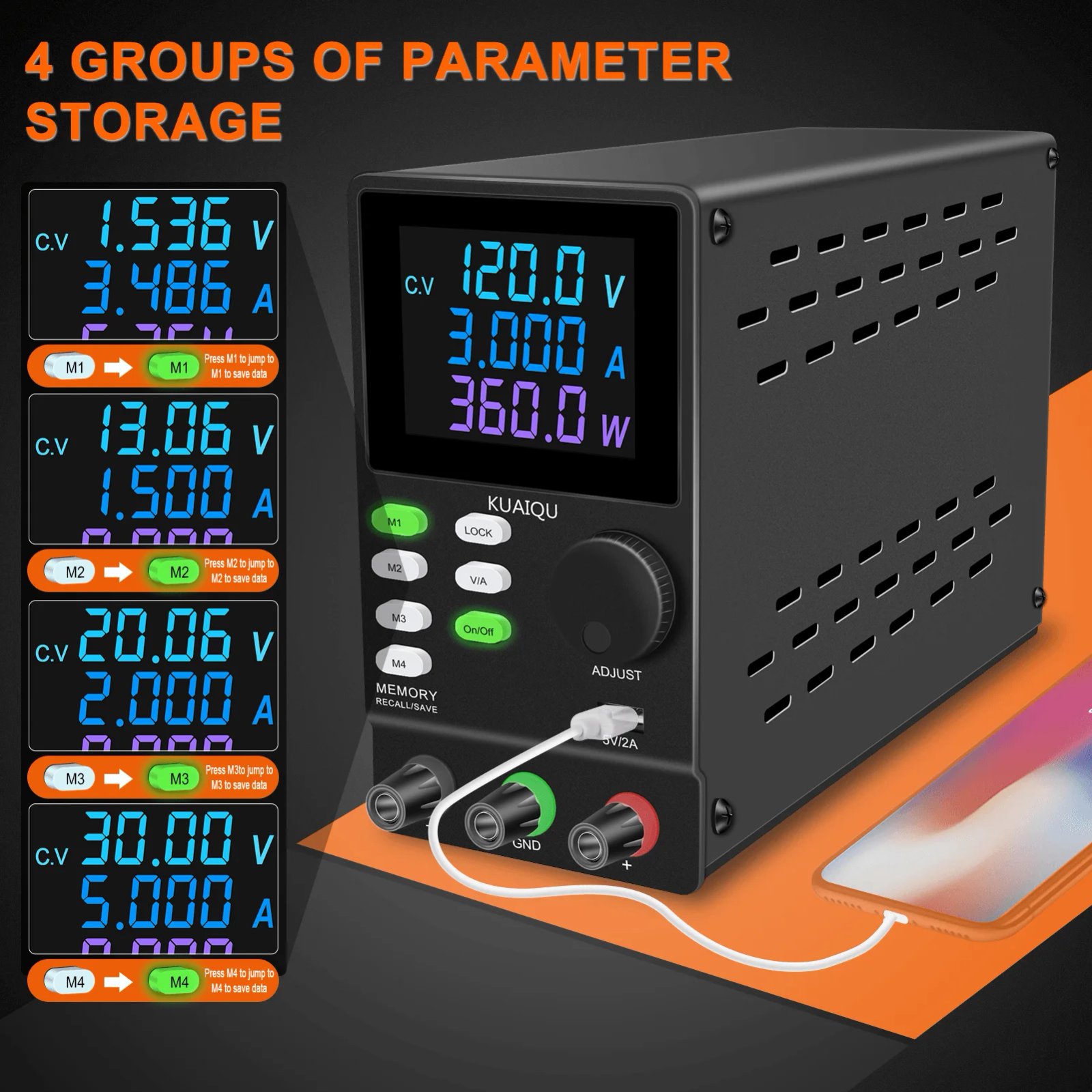 USB DC Regulated Lab Power Supply Adjustable 30V 10A Laboratory 60V 5A Voltage Regulator Stabilizer Bench Source DIY USB DC Regulated Lab Power Supply Adjustable 30V 10A Laboratory 60V 5A Voltage Regulator Stabilizer Bench Source DIY