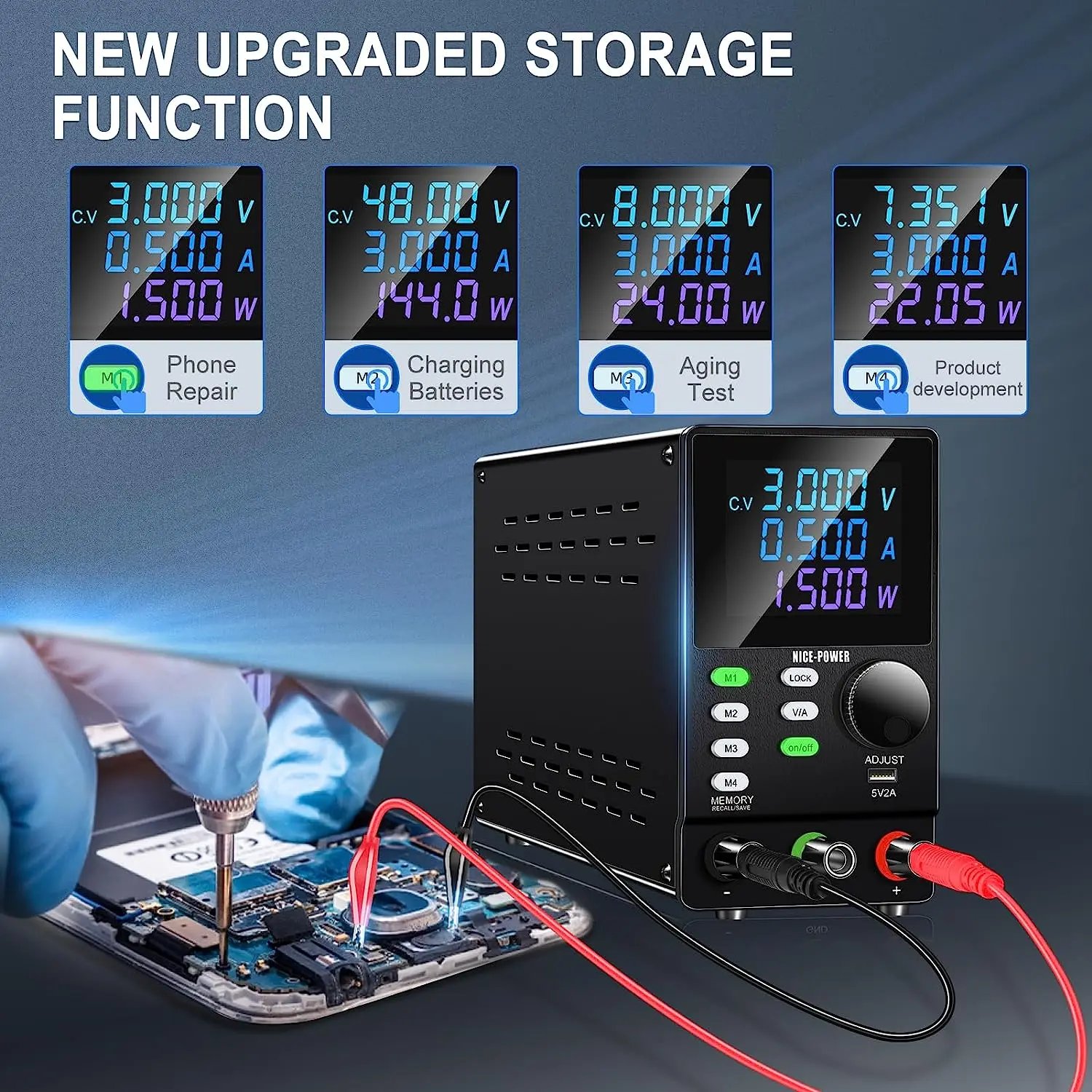 USB DC Regulated Lab Power Supply Adjustable 30V 10A Laboratory 60V 5A Voltage Regulator Stabilizer Bench Source DIY USB DC Regulated Lab Power Supply Adjustable 30V 10A Laboratory 60V 5A Voltage Regulator Stabilizer Bench Source DIY