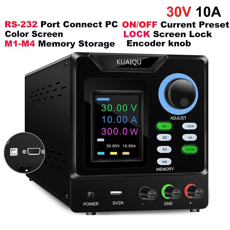 USB DC Regulated Lab Power Supply Adjustable 30V 10A Laboratory 60V 5A Voltage Regulator Stabilizer Bench Source DIY USB DC Regulated Lab Power Supply Adjustable 30V 10A Laboratory 60V 5A Voltage Regulator Stabilizer Bench Source DIY