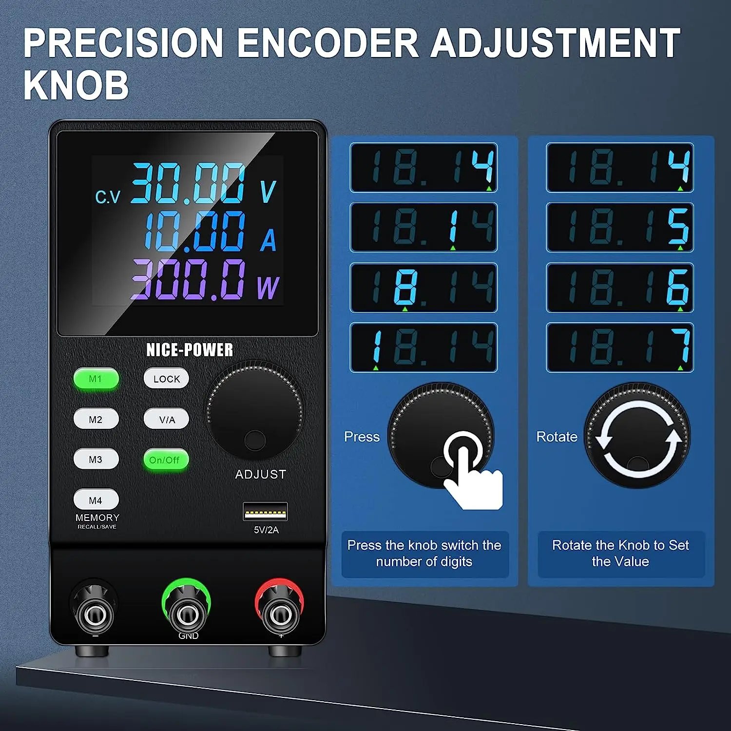 USB DC Regulated Lab Power Supply Adjustable 30V 10A Laboratory 60V 5A Voltage Regulator Stabilizer Bench Source DIY USB DC Regulated Lab Power Supply Adjustable 30V 10A Laboratory 60V 5A Voltage Regulator Stabilizer Bench Source DIY