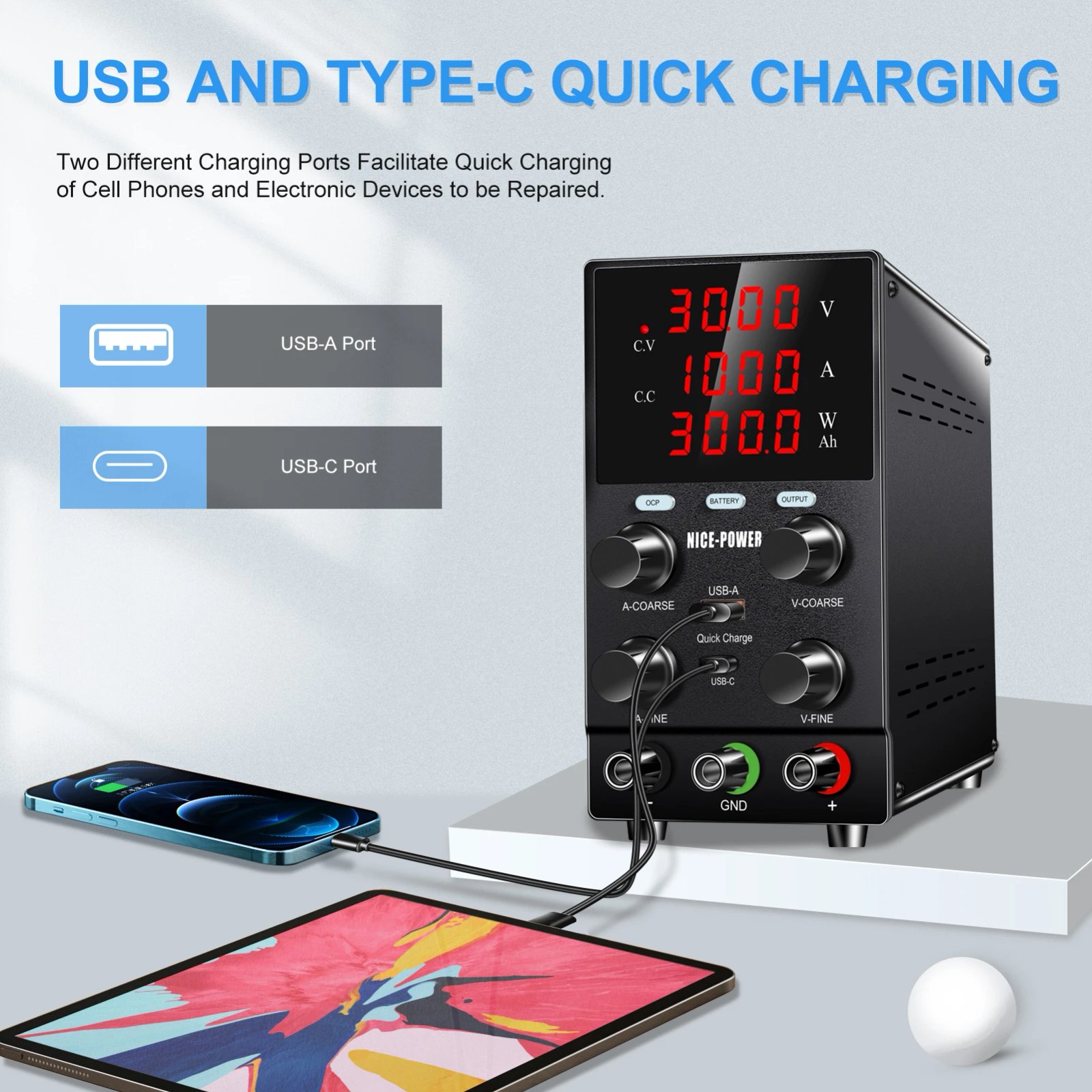 USB DC Regulated Lab Power Supply Adjustable 30V 10A Laboratory 60V 5A Voltage Regulator Stabilizer Bench Source DIY USB DC Regulated Lab Power Supply Adjustable 30V 10A Laboratory 60V 5A Voltage Regulator Stabilizer Bench Source DIY