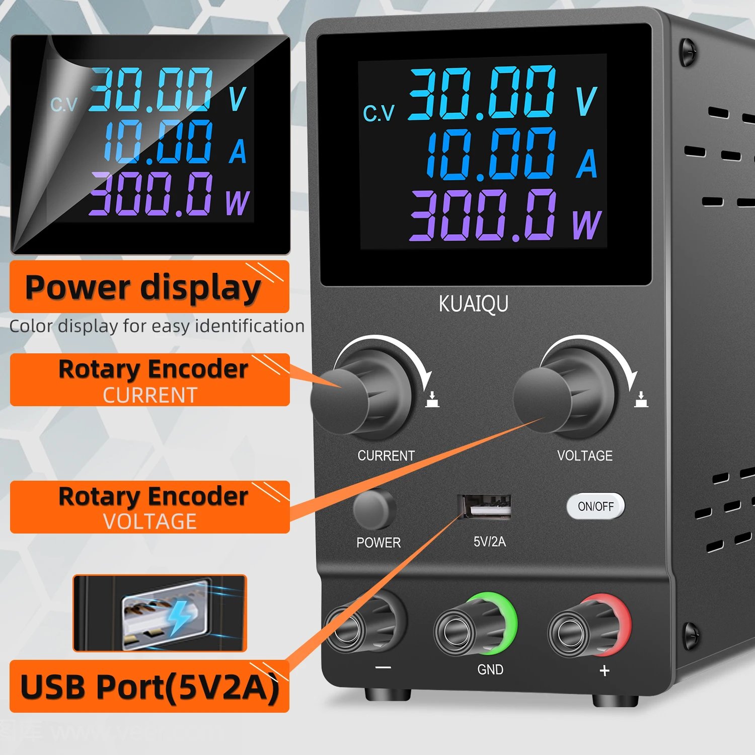 USB DC Regulated Lab Power Supply Adjustable 30V 10A Laboratory 60V 5A Voltage Regulator Stabilizer Bench Source DIY USB DC Regulated Lab Power Supply Adjustable 30V 10A Laboratory 60V 5A Voltage Regulator Stabilizer Bench Source DIY