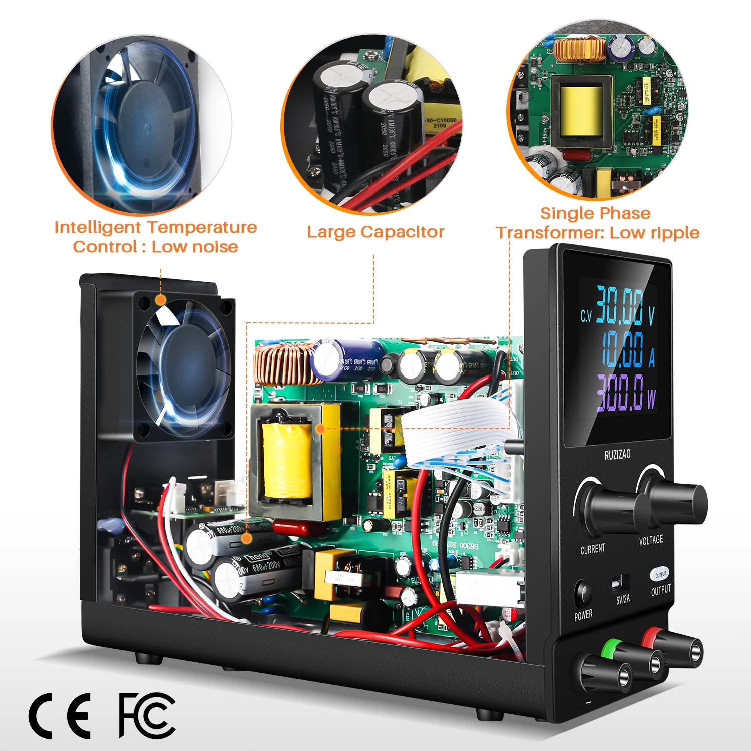 USB DC Regulated Lab Power Supply Adjustable 30V 10A Laboratory 60V 5A Voltage Regulator Stabilizer Bench Source DIY USB DC Regulated Lab Power Supply Adjustable 30V 10A Laboratory 60V 5A Voltage Regulator Stabilizer Bench Source DIY