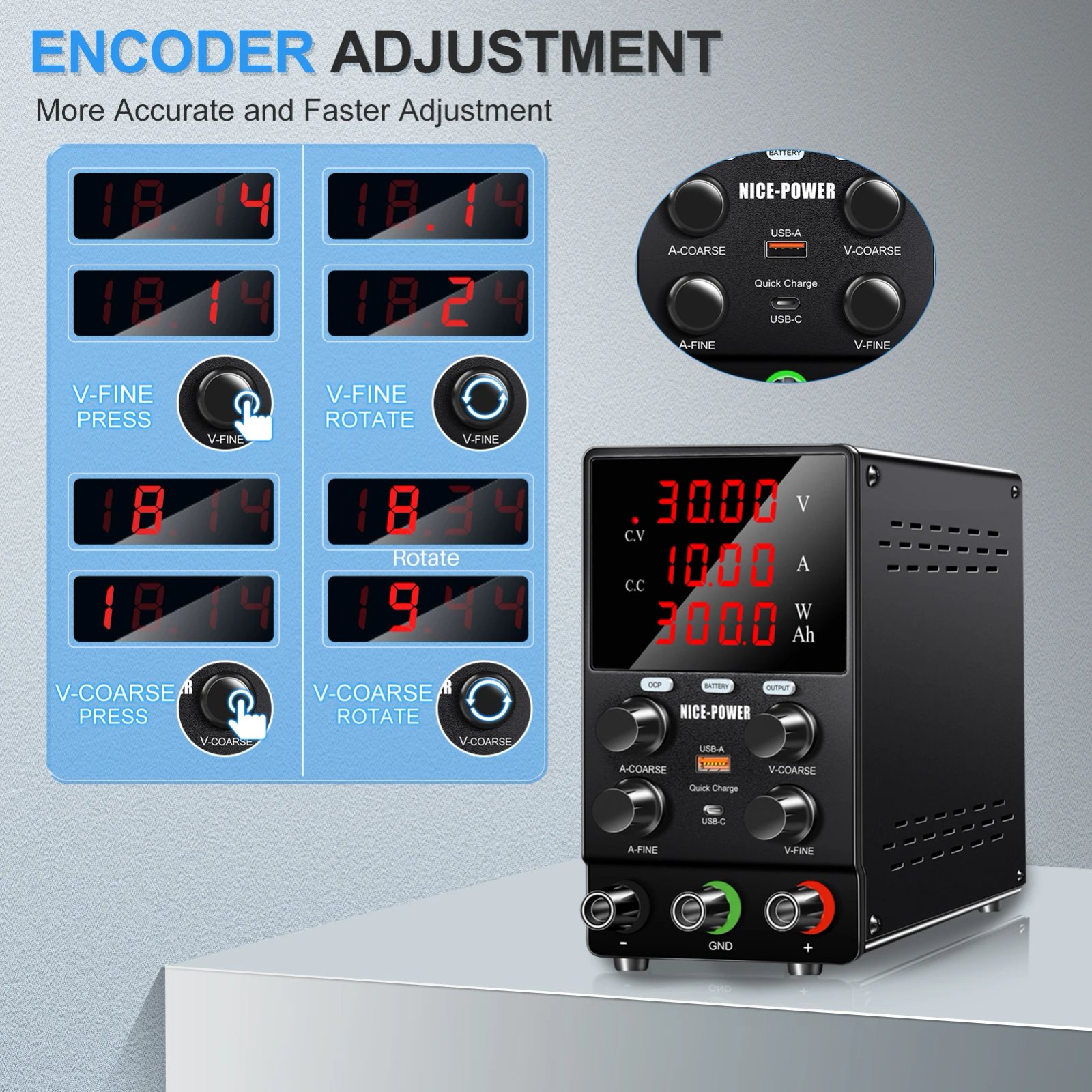 USB DC Regulated Lab Power Supply Adjustable 30V 10A Laboratory 60V 5A Voltage Regulator Stabilizer Bench Source DIY USB DC Regulated Lab Power Supply Adjustable 30V 10A Laboratory 60V 5A Voltage Regulator Stabilizer Bench Source DIY