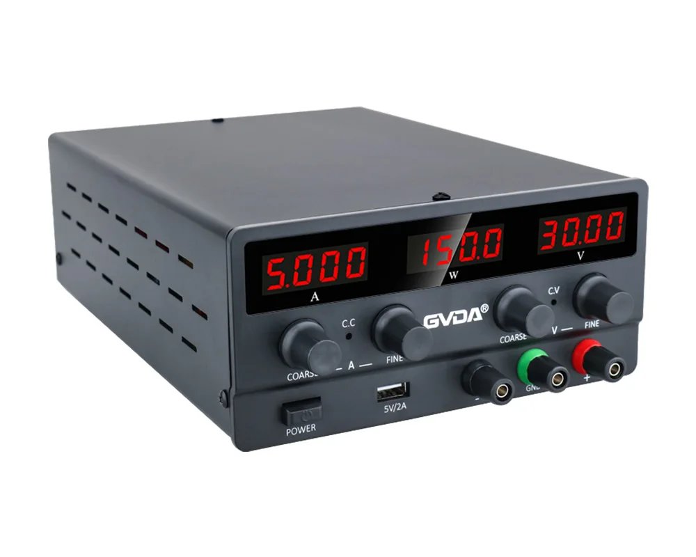 USB DC Regulated Laboratory Power Supply Adjustable 30V 10A Voltage Regulator 60V 5A Stabilizer Switch Bench Power Source