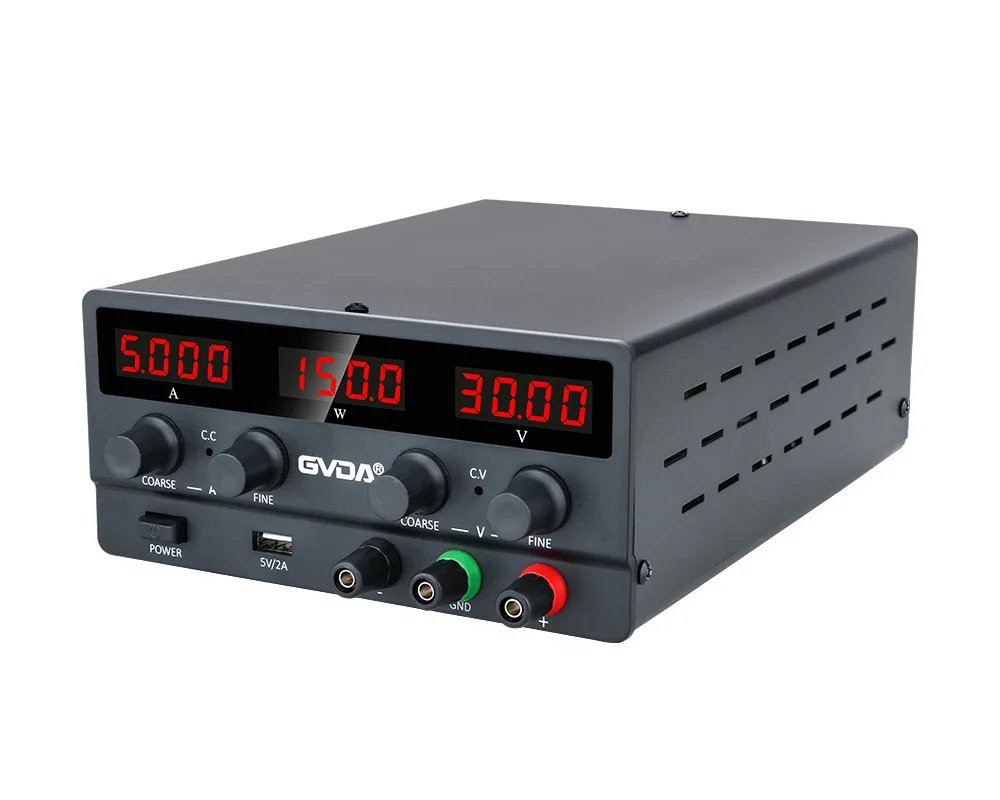 USB DC Regulated Laboratory Power Supply Adjustable 30V 10A Voltage Regulator 60V 5A Stabilizer Switch Bench Power Source