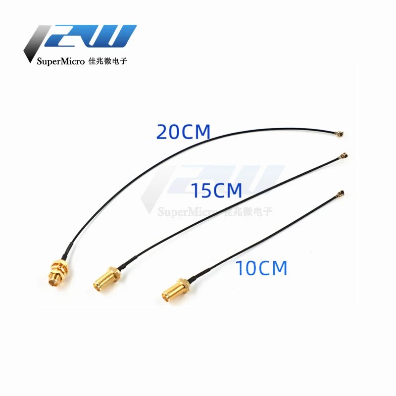 5 Pcs/Lot IPEX to SMA, SMA Connector Cable Female to UFL/ u.FL/ IPX/IPEX,RF Coax Adapter Assembly Pigtail Cable 1.13MM RP-SMA-KY 5 Pcs/Lot IPEX to SMA, SMA Connector Cable Female to UFL/ u.FL/ IPX/IPEX,RF Coax Adapter Assembly Pigtail Cable 1.13MM RP-SMA-KY