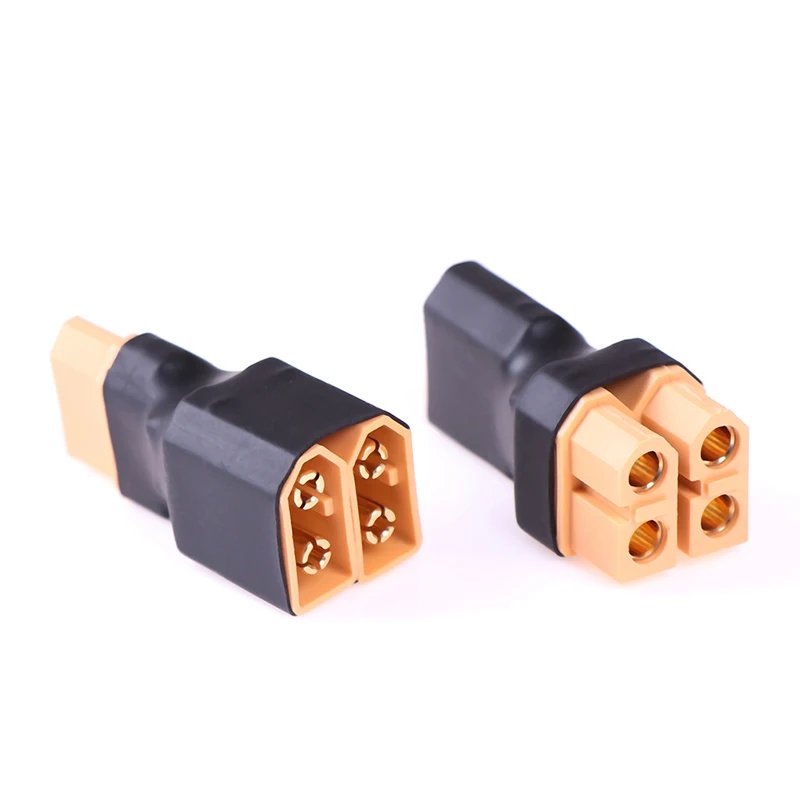 1PCS XT60 Parallel Plug Adapter Converter Connector Cable Lipo Battery Harness Plug Wiring Replacement Part