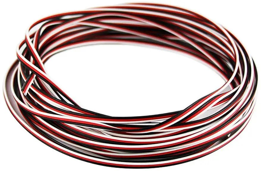 5 Meters 16 feet 26AWG/22AWG JR Futaba Servo Extension Cable Wire 30/60 Cord Lead Extended Wiring for RC DIY accessories