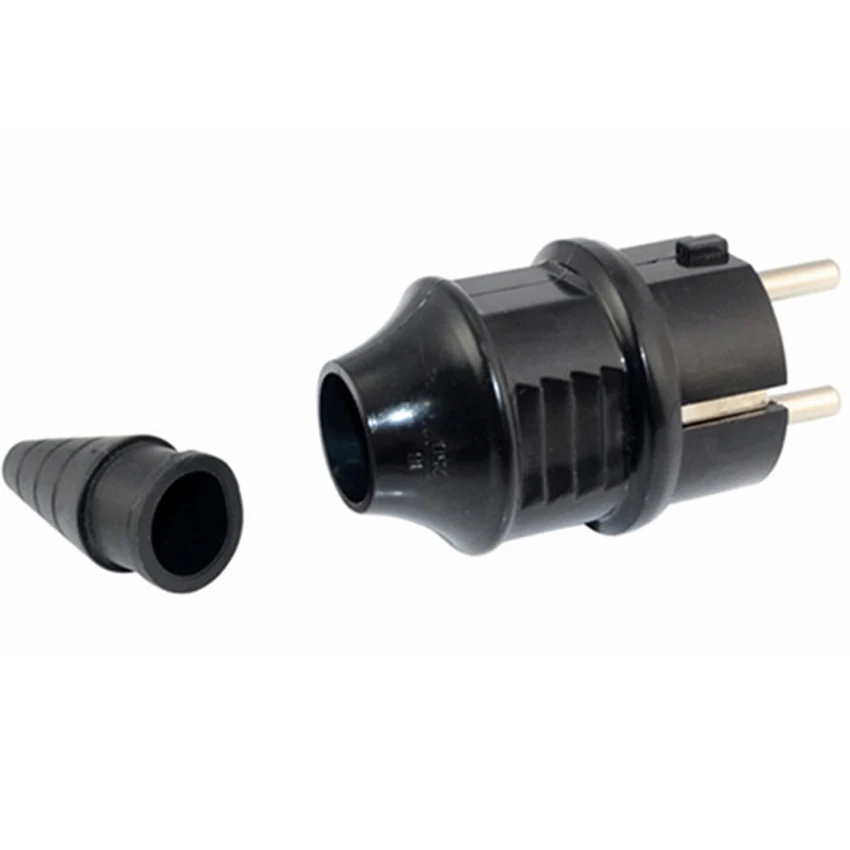 European 16A Grounded Industry Assemble Wiring Plug Germany Russia Power Cable Connector Female Male EU Schuko Power Socket Plug European 16A Grounded Industry Assemble Wiring Plug Germany Russia Power Cable Connector Female Male EU Schuko Power Socket Plug