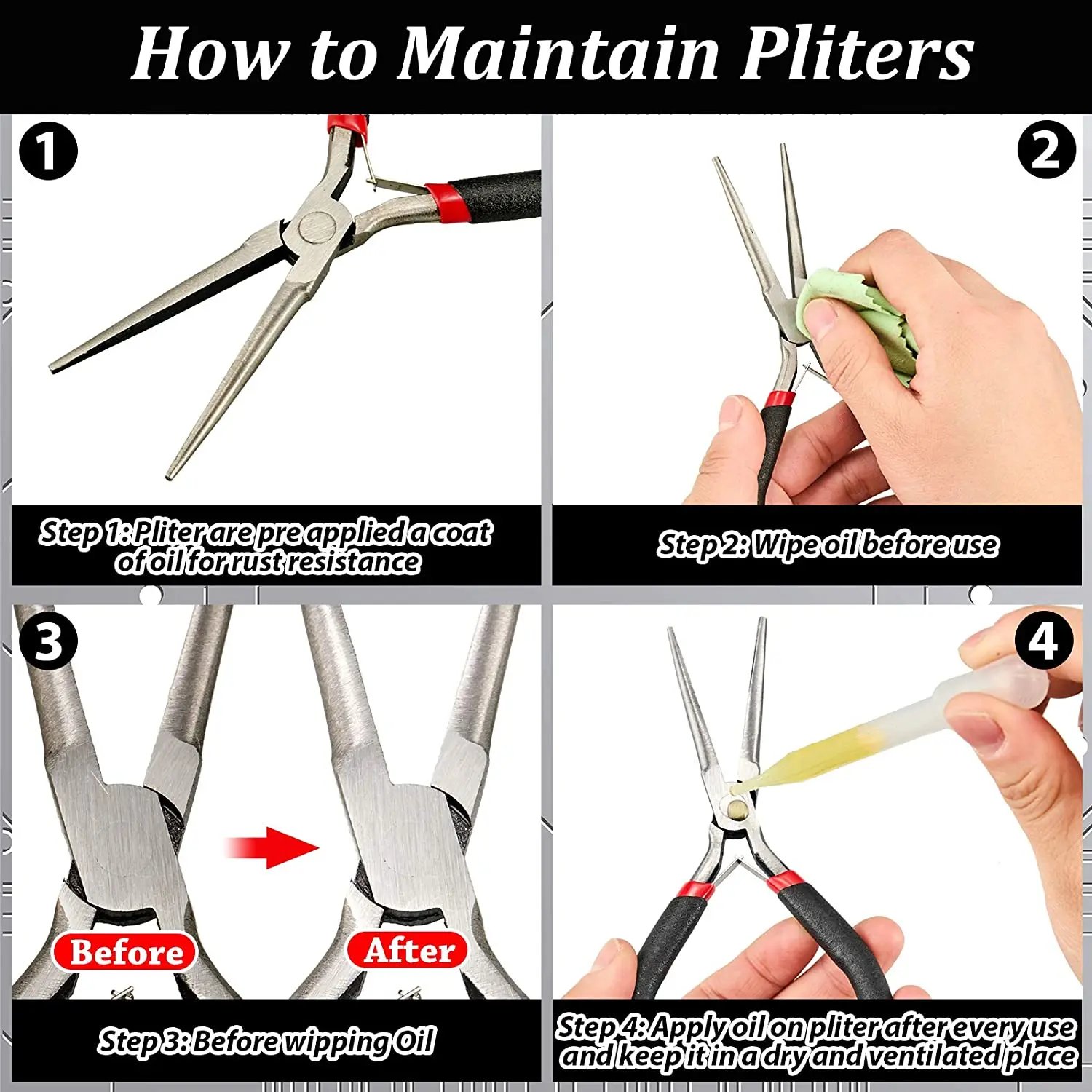 Pliers Multi Functional Tools 10 Pieces Metal DIY Model Tool Set Electrical Wire Cable Cutters 3D Metal Jigsaw Puzzles Assembly