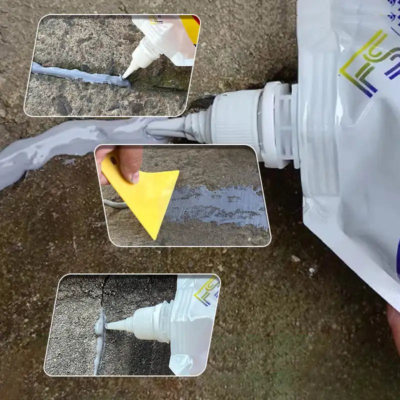 500g Cement Crack Repair Sealant Glue Roof Wall Floor Leak Filling Sealing Waterproofing Materials