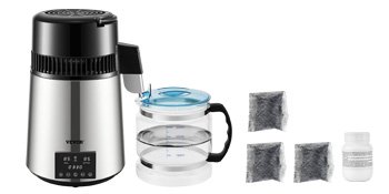 4L Water Distiller Purifier Filter Dispenser Drinking Bottle Softener Dual Temp Display Overheat Protection Home Appliance 4L Water Distiller Purifier Filter Dispenser Drinking Bottle Softener Dual Temp Display Overheat Protection Home Appliance