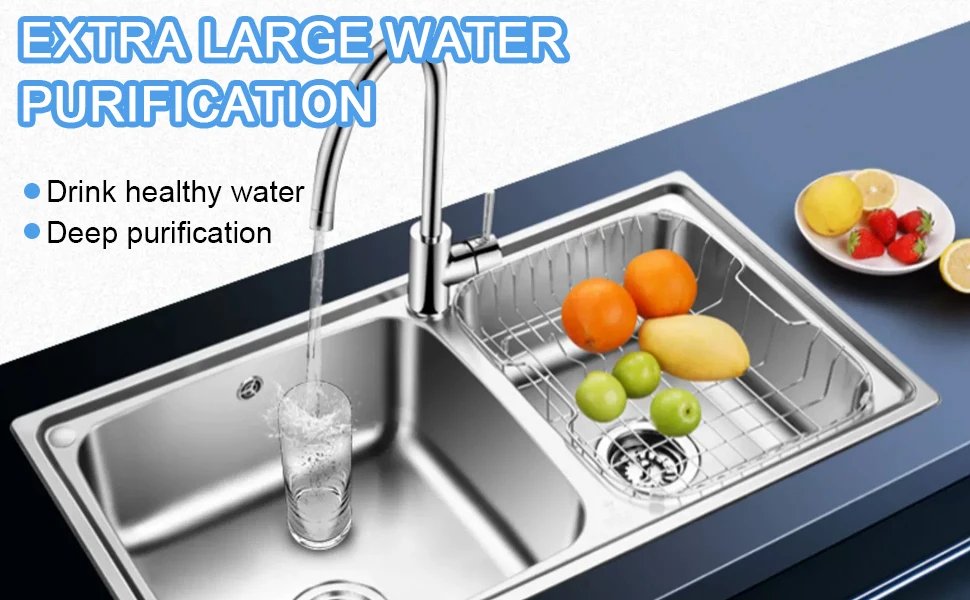 PVDF Water Purifier Whole House Ultration Water Filter 0.01um Filters 1000L/H SUS304 Drinkable Water Lasts Exceed 5 Years PVDF Water Purifier Whole House Ultration Water Filter 0.01um Filters 1000L/H SUS304 Drinkable Water Lasts Exceed 5 Years