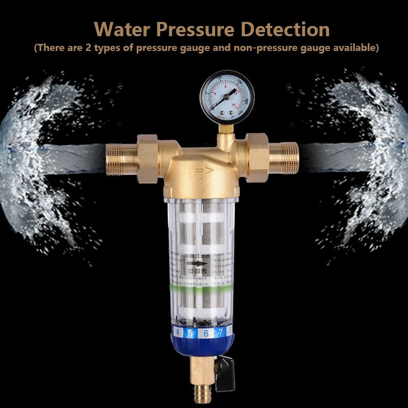 Pre Filter Backwash Stainless Steel Mesh Purifier Central Prefilter Water Filter Sediment Filtration Whole House Water Filter Pre Filter Backwash Stainless Steel Mesh Purifier Central Prefilter Water Filter Sediment Filtration Whole House Water Filter