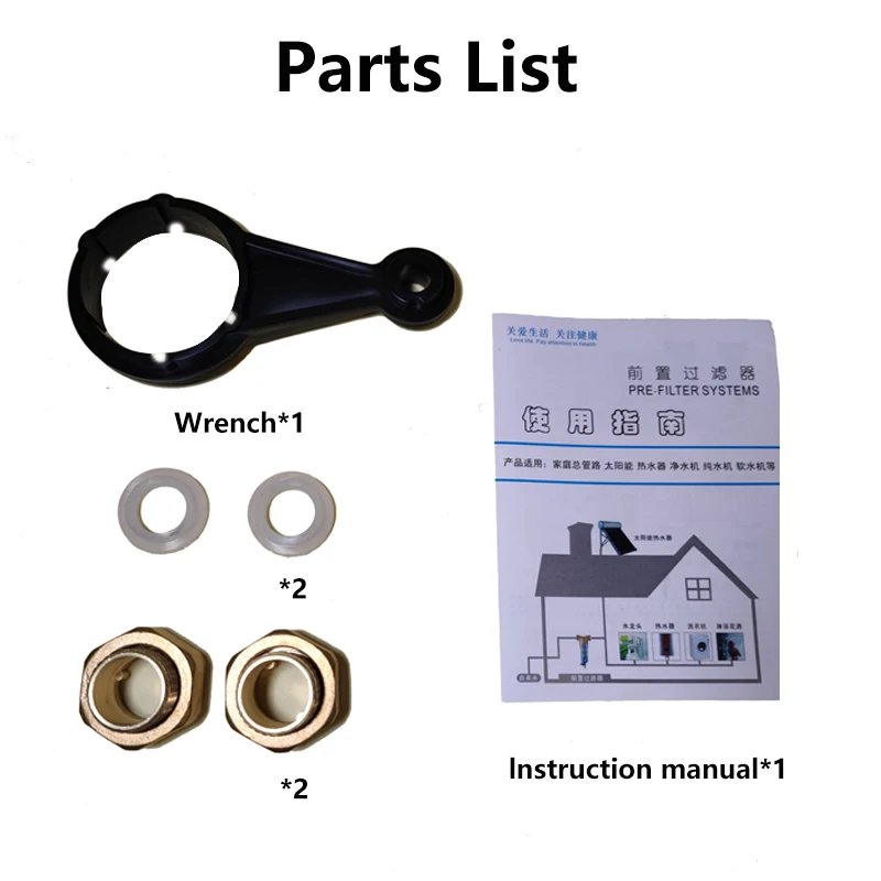 Pre Filter Backwash Stainless Steel Mesh Purifier Central Prefilter Water Filter Sediment Filtration Whole House Water Filter