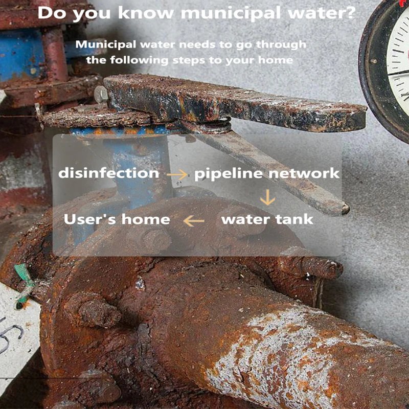 Pre Filter Backwash Stainless Steel Mesh Purifier Central Prefilter Water Filter Sediment Filtration Whole House Water Filter