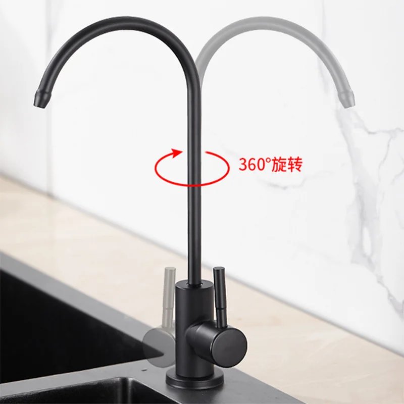 304 Stainless Steel Kitchen Water Purifier, Single Cooling Rotatable Water Purifier, Direct Drinking Water Faucet 304 Stainless Steel Kitchen Water Purifier, Single Cooling Rotatable Water Purifier, Direct Drinking Water Faucet