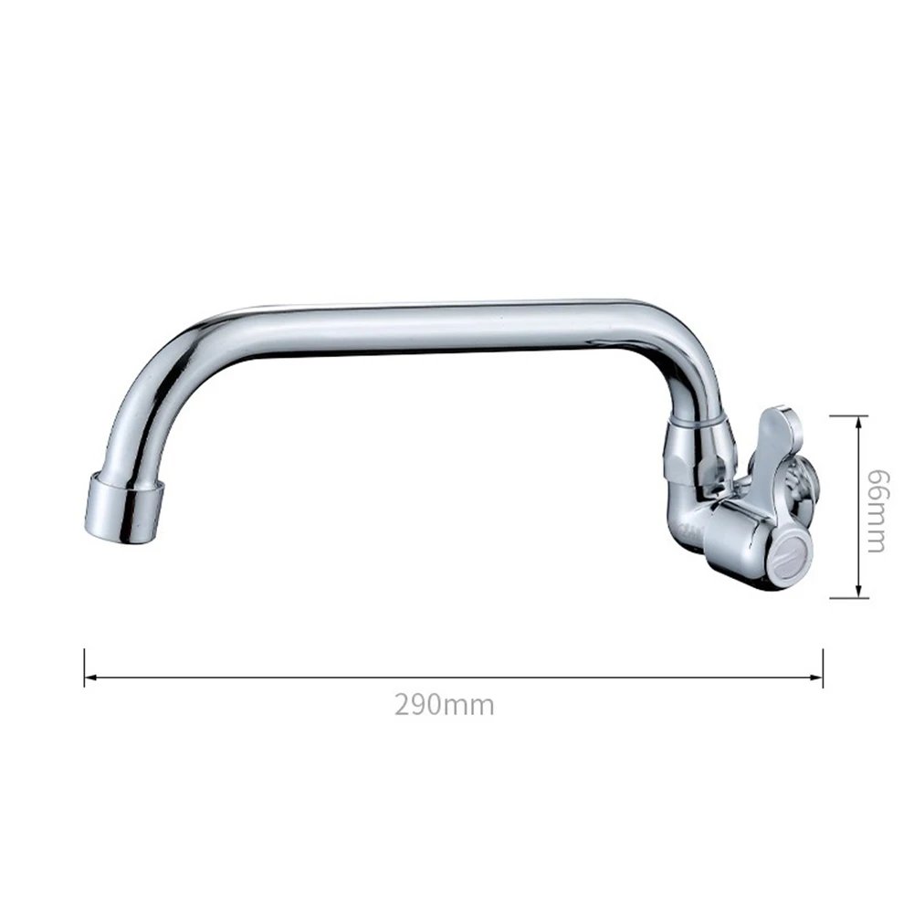 Kitchen Faucet Water Purifier Single Lever Hole Tap Sink Rotating Single Cold Water Taps  Brass Wall Mounted Kitchen Faucet
