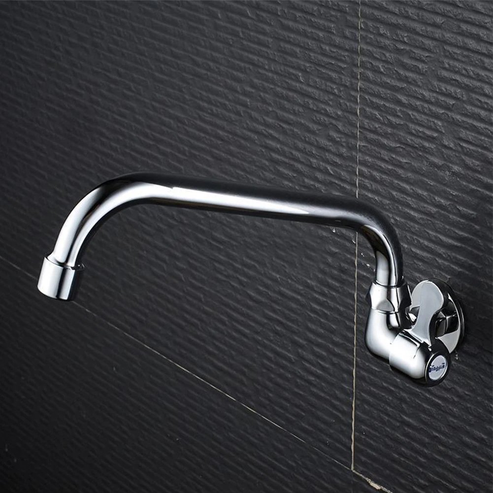 Kitchen Faucet Water Purifier Single Lever Hole Tap Sink Rotating Single Cold Water Taps  Brass Wall Mounted Kitchen Faucet