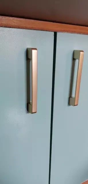 Handles Drawer Cabinet Furniture Kitchen Handles for Cabinet Knob Door Drawer Furniture Kitchen Pearl Golden Simplicity Hardware