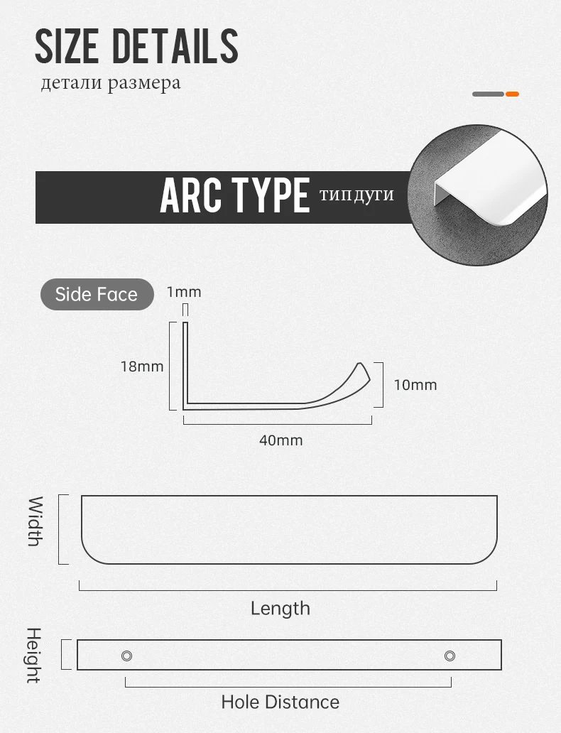 White Hidden Cabinet Pulls Drawer Knobs Customizable Long Furniture Handles Aluminum Alloy Kitchen Cupboard Door Hardware