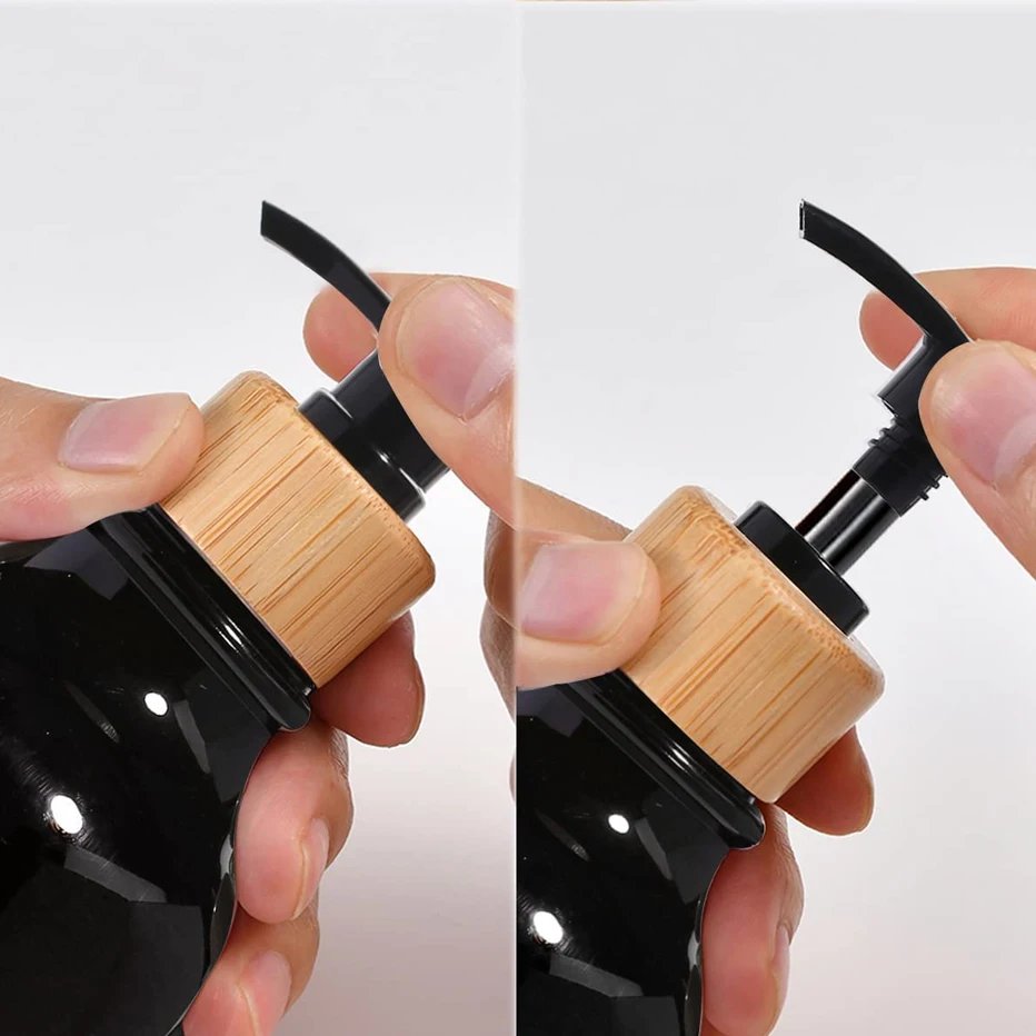 300/500ml Bathroom Soap Dispenser Wall Mounted Shampoo Shower Gel Lotion Refillable Empty Bottle Kitchen Accessories