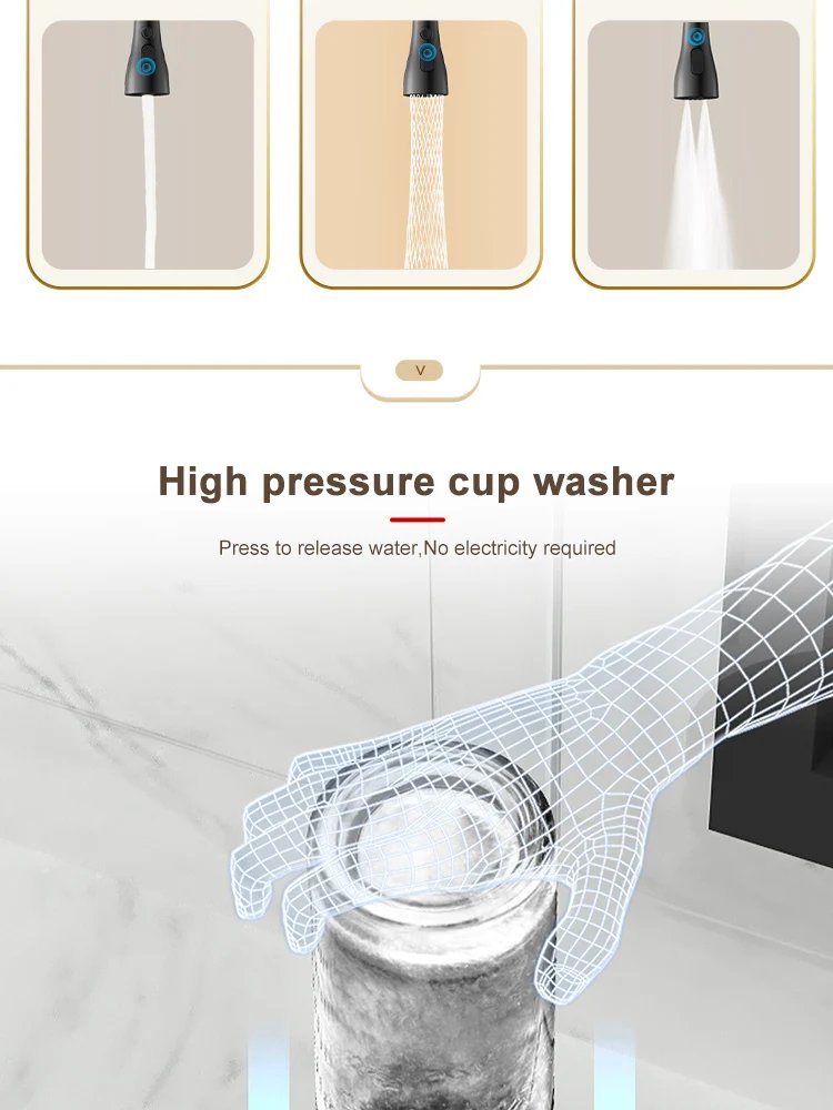 Waterfall Sink Kitchen Stainless Steel Topmount Sink Embossed Large Single Slot Wash Basin With Multifunction Tank Low Price