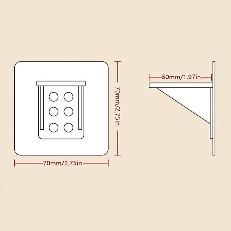 2/4pcs Adhesive Shelf Support Pegs For Kitchen Bedroom Closet Cabinet Shelf Support Clips Wall Hanger Sticker Bracket Holder