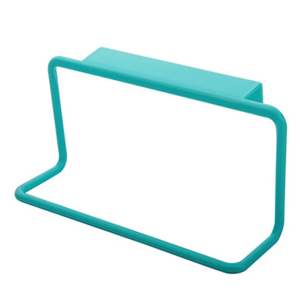 1/2Pcs Plastic Hanging Holder Towel Rack Multifunction Cupboard Cabinet Door Back Kitchen Accessories Home Storage Organizer