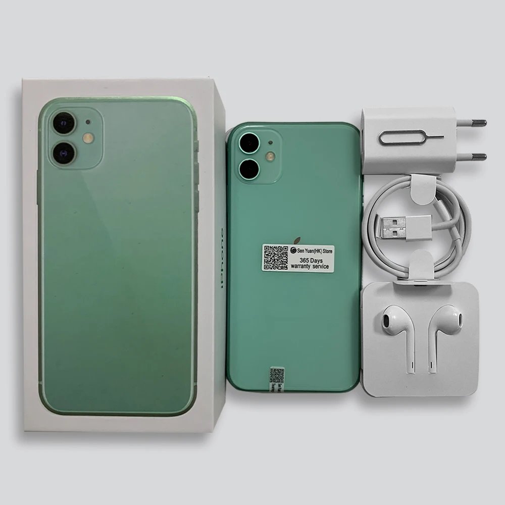 【Second-hand】Authentic Apple iPhone 11 64GB/128GB/256GB Unlocked iOS A13 with Face ID 12MP+12MP Camera 6.1 inch LCD 1792 x 828 Screen 【Second-hand】Authentic Apple iPhone 11 64GB/128GB/256GB Unlocked iOS A13 with Face ID 12MP+12MP Camera 6.1 inch LCD 1792 x 828 Screen