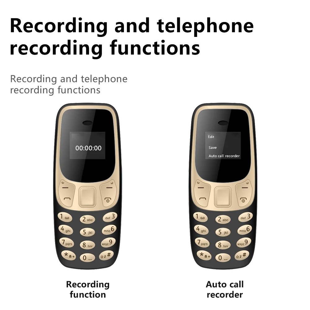 SERVO Small Mobile Phone Bluetooth Dialer Magic voice Low Radiation Telephone Call Recording 2/3 SIM GSM Unlocked Mini Cellphone SERVO Small Mobile Phone Bluetooth Dialer Magic voice Low Radiation Telephone Call Recording 2/3 SIM GSM Unlocked Mini Cellphone