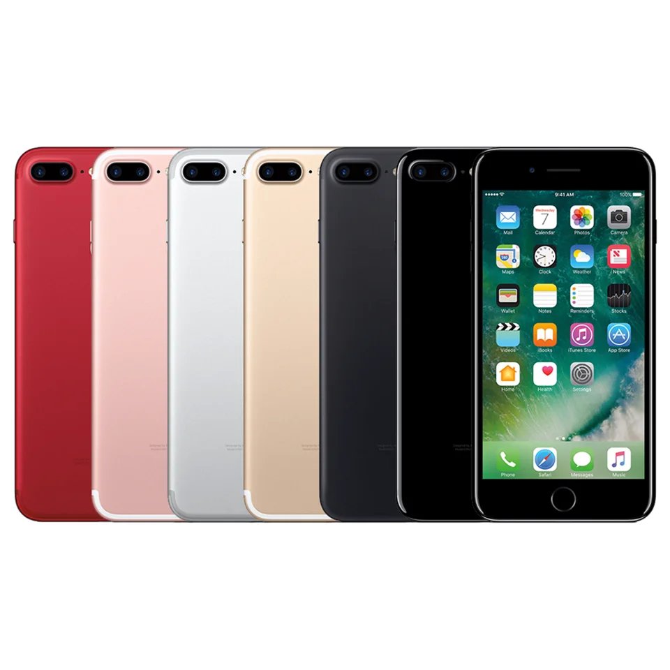 Apple iPhone 7 / 7Plus 32GB 128GB 256GB ROM 4.7'/5.5' IPS LCD 12MP 4G LTE Quad Core IOS NFC Original Unlocked Mobile Phone