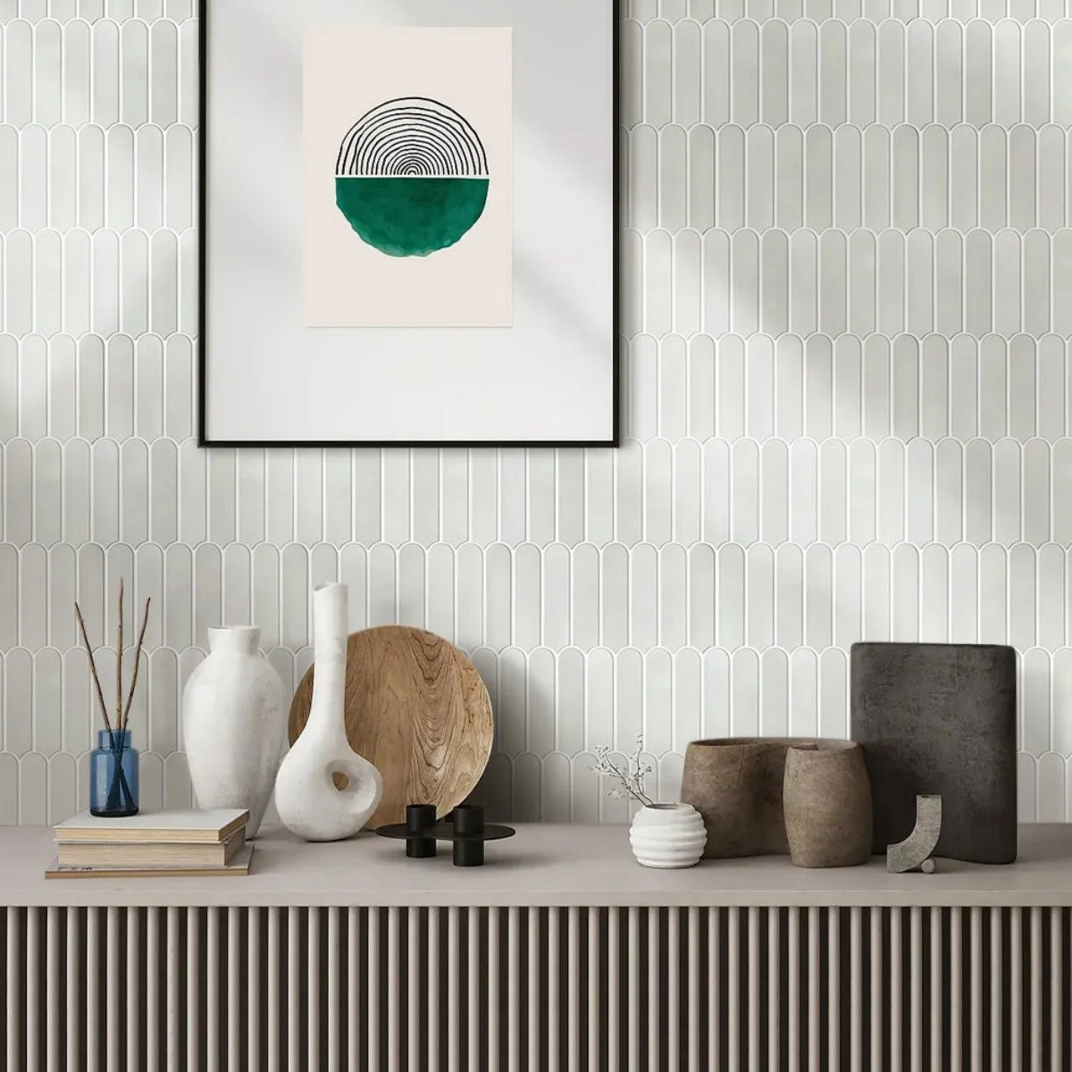 1/10pcs 3D Peel and Stick Green Tile 3D Tile Sticker Bathroom Wall Tile Kitchen Tile Backsplash Self Adhesive Wall Panel 30x30cm