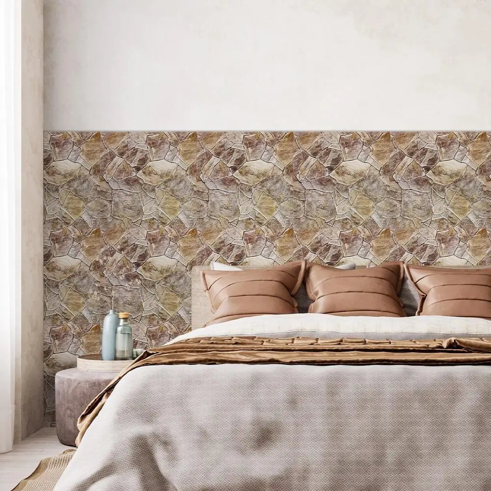 1/10pcs 3D Tile Sticker Self-adhesive Faux Stone Wall Panel Peel and Stick Kitchen Tile Backsplash Bathroom Wall Tile Sticker