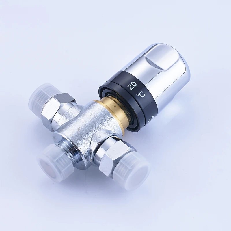 Brass Thermostatic Mixing Valve Standard 1/2 Bathroom Accessories Replacement Thermostatic Cartridge Valve for Mixer Faucet Brass Thermostatic Mixing Valve Standard 1/2 Bathroom Accessories Replacement Thermostatic Cartridge Valve for Mixer Faucet