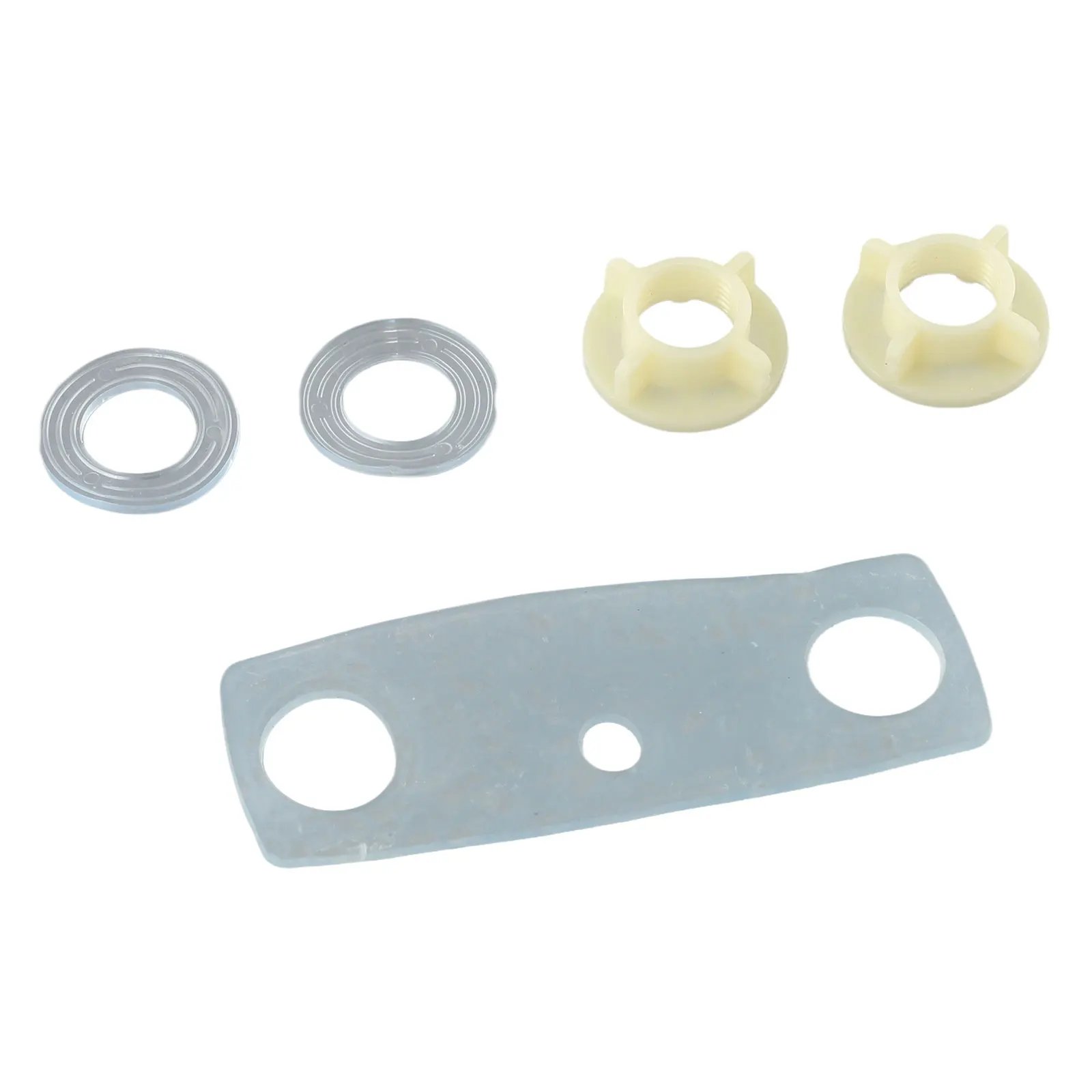 Bathroom Faucet Double-Hole Basin Hot And Cold Water Faucet For Toilet Kitchen Bathroom Plastic Steel Sink Mixer Tap